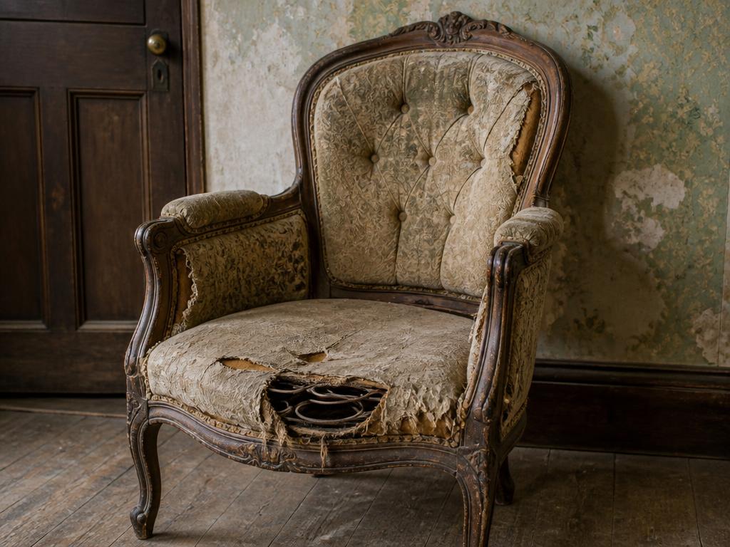 Sample before: Antique Chair Restoration