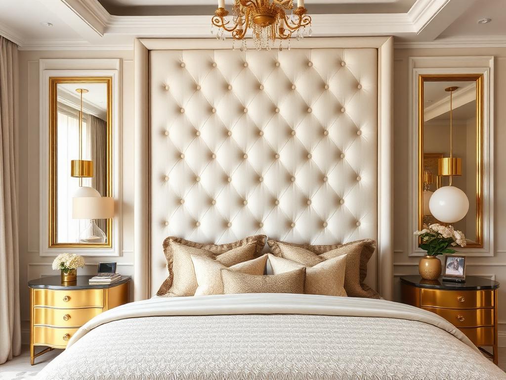 Gold interior inspiration for Kaiser Upholstery projects