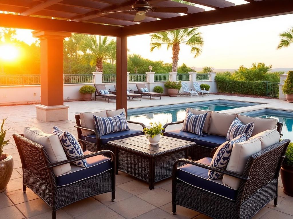 Outdoor Furniture — custom upholstery services by Kaiser Upholstery